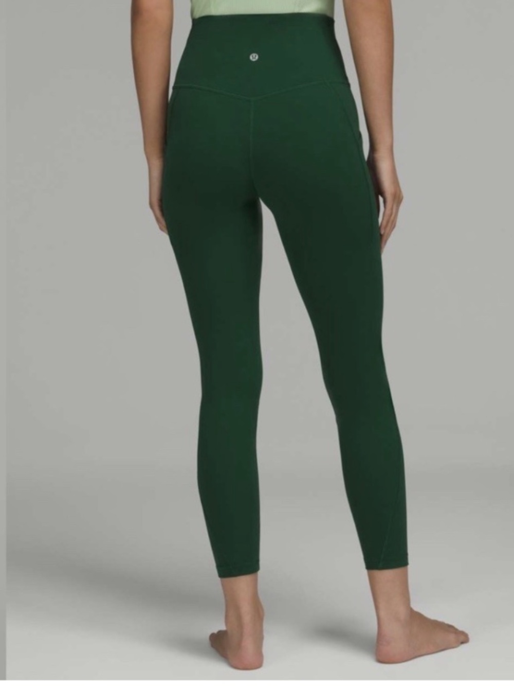 Lululemon Everglade Green Align High-Rise Pant with Pockets